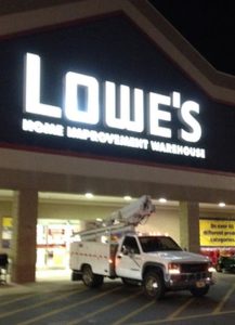 Commercial Projecting Sign Installation & Repair, Columbia, SC lighted signs 217x300